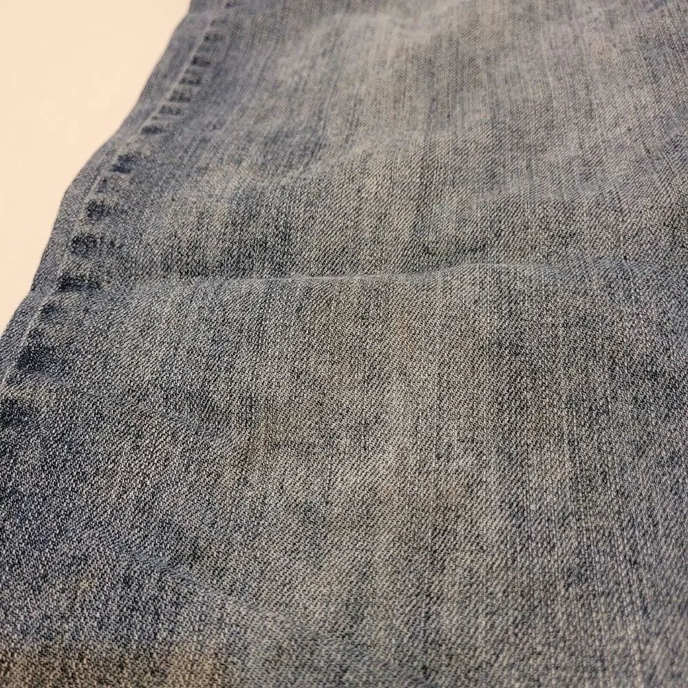 Flypaper Jeans Mens 34x31 Bootcut Mid Rise Embroidered Medium Wash Denim Blue‎
